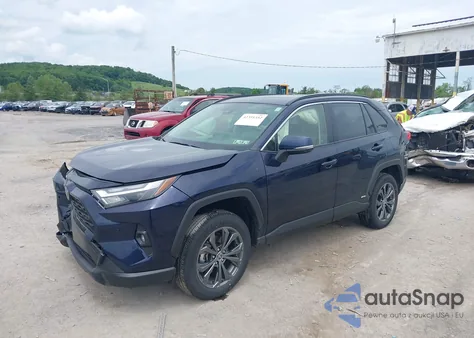 2025 Toyota Rav4 Hybrid Xle Premium из США, поврежденный, VIN JTMB6RFV5SD156819